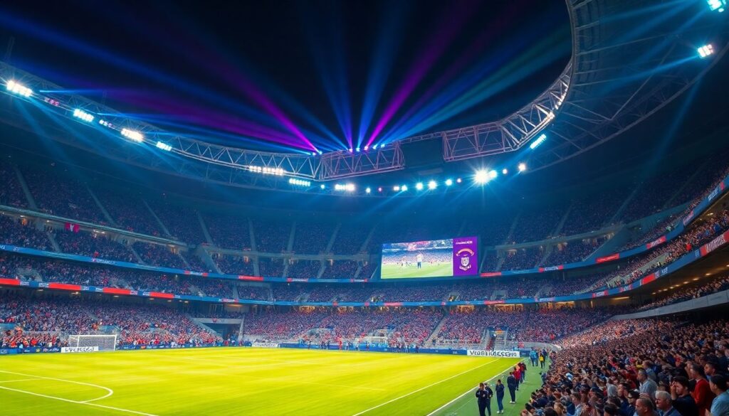 Легендарные стадионы и их атмосфера матч за матчем - иллюстрация