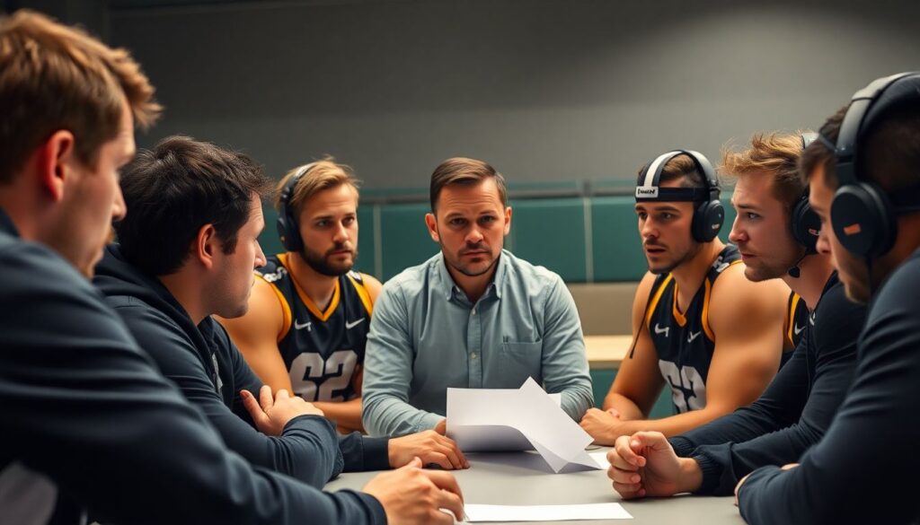 Ритуалы перед матчем и их роль в командной психологии - иллюстрация