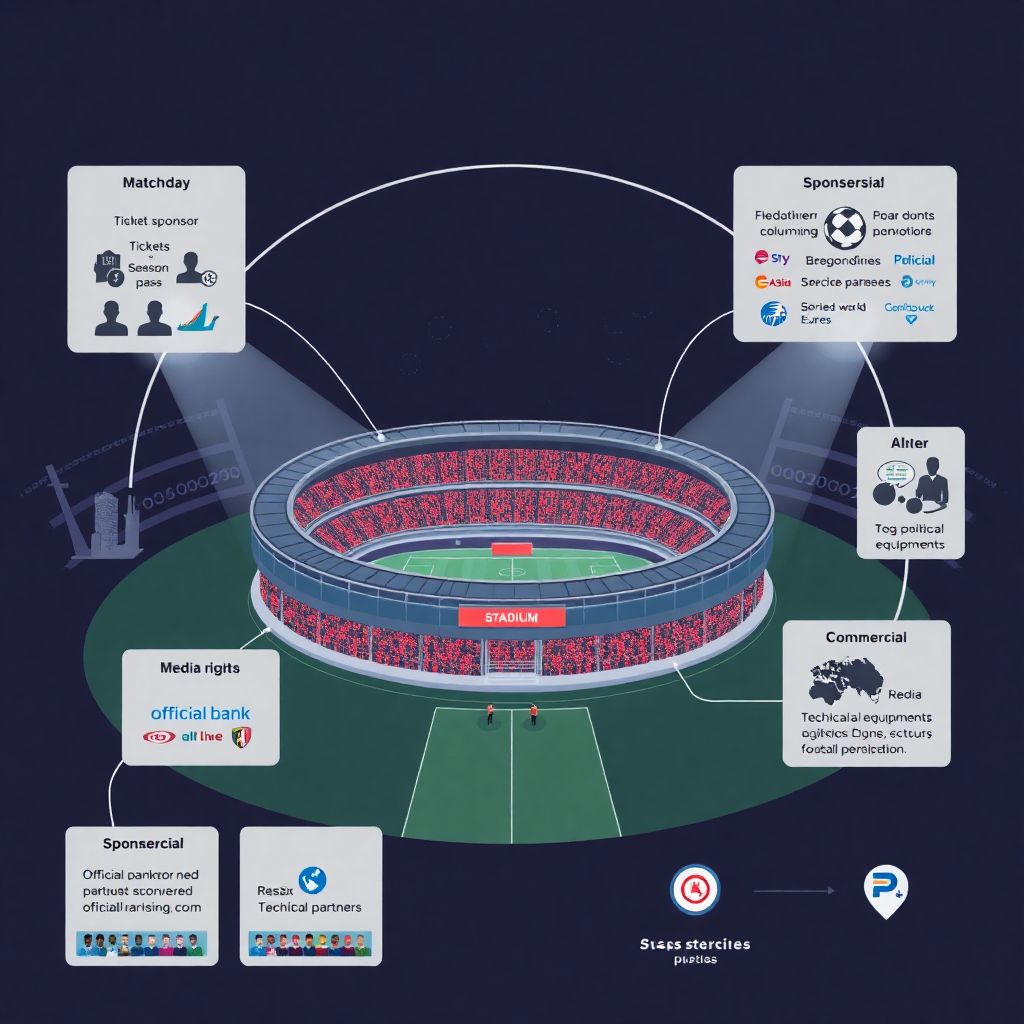 Партнёры, спонсоры и клубная экономика на примере легендарных сезонов