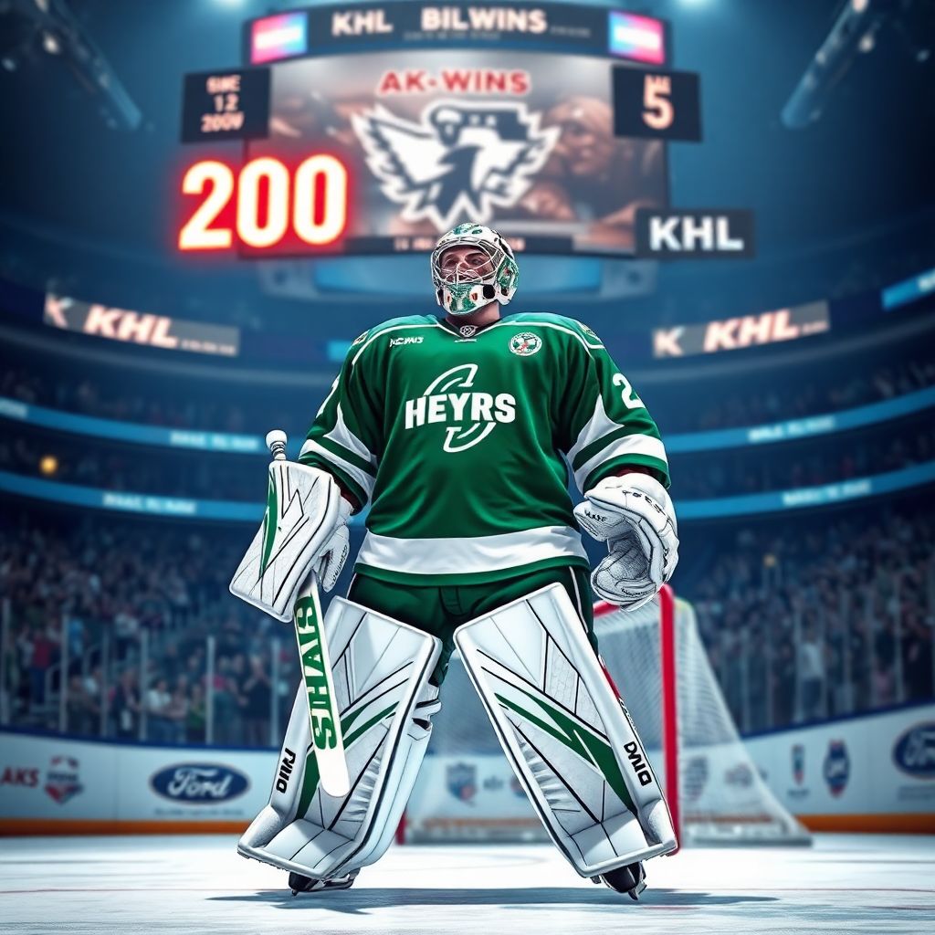 Билялов: четвертый вратарь КХЛ с 200 победами и лидер «Ак Барса»