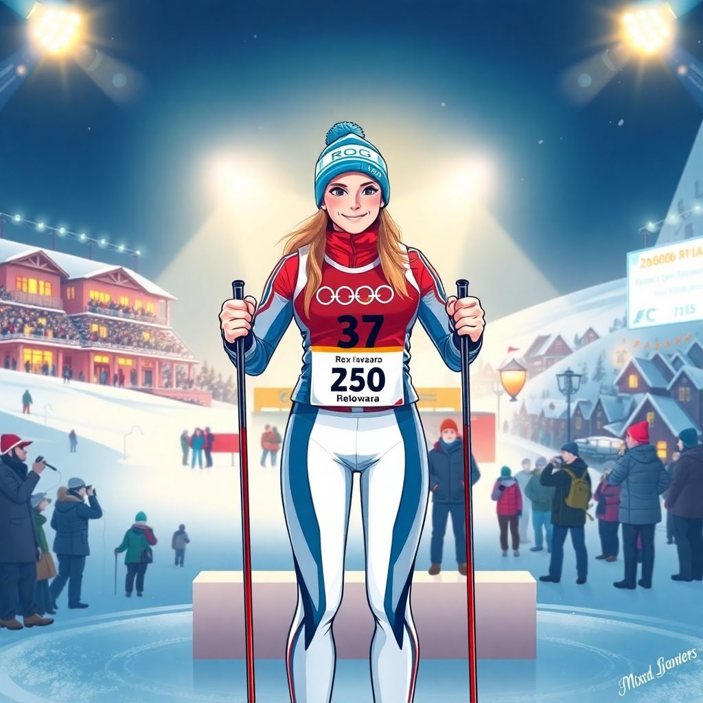 Лыжница Степанова направит часть призовых за «Гонку чемпионов» Белгороду