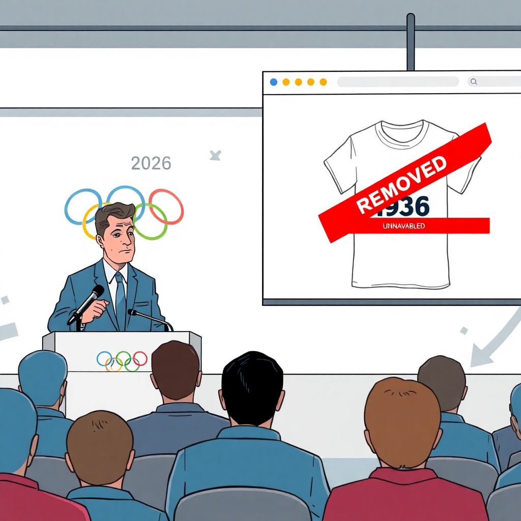МОК объяснил появление футболки с символикой Олимпиады 1936 года