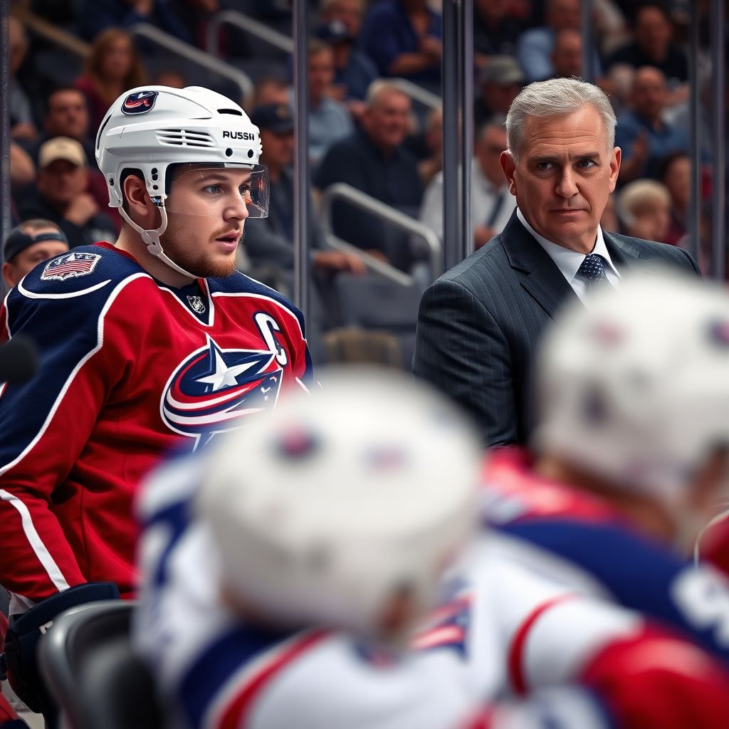 Русского форварда НХЛ Дмитрия Воронкова выдавливают из состава «Коламбуса»