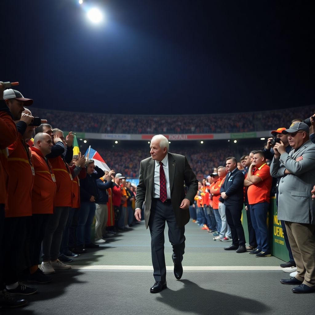 Мирча Луческу ушел с поста тренера сборной Румынии, но останется в федерации