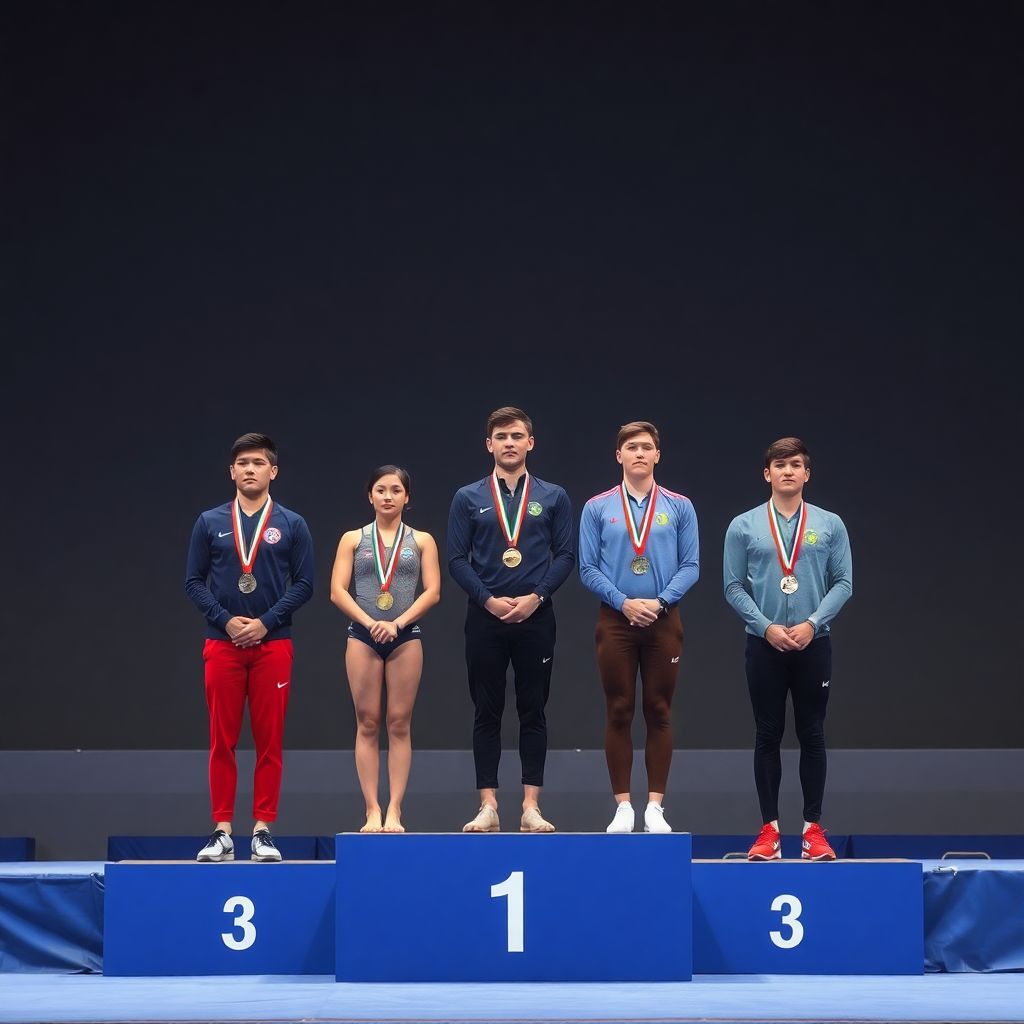 World gymnastics ужесточила регламент нейтральности церемоний награждения