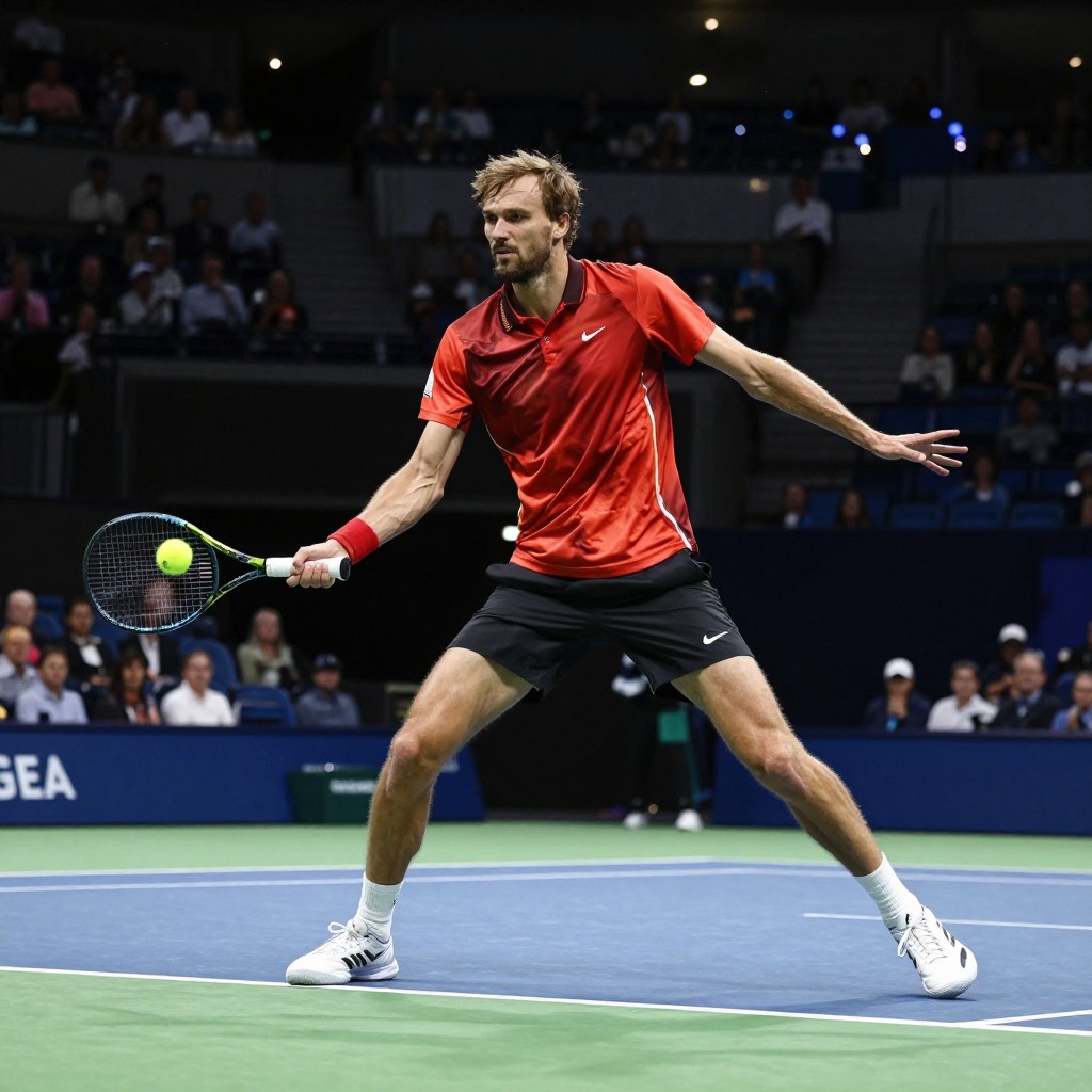 Медведев обыграл Штруффа и вышел в следующий раунд турнира Atp 500 в Пекине